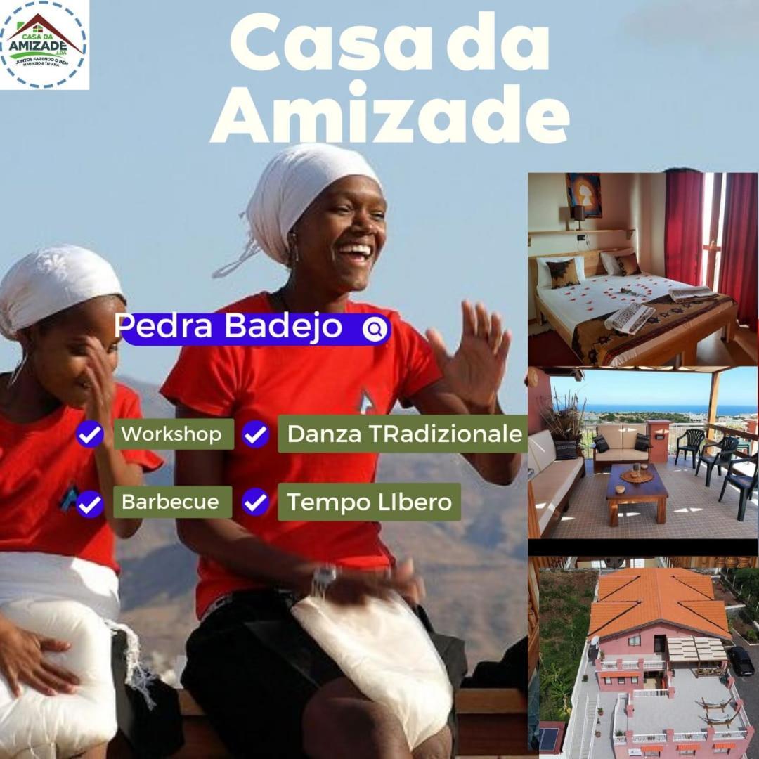 Pensione Casa Da Amizade B&B Pedra Badejo  外观 照片